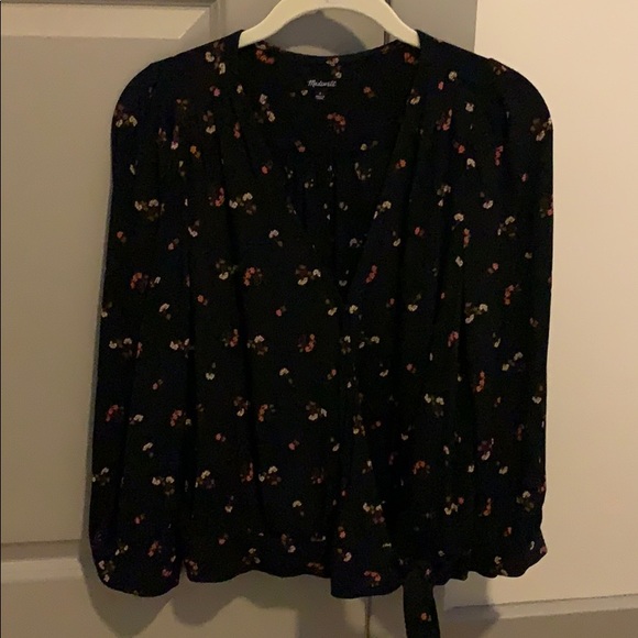 Madewell Wrap Top - Picture 4 of 4